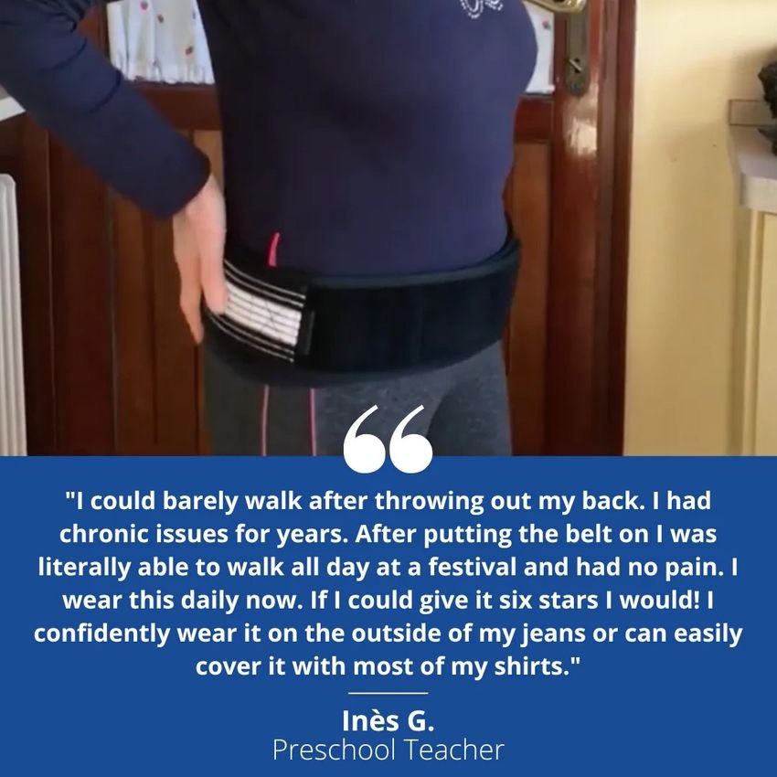 Gürtel für Rückenschmerzen und Ischias