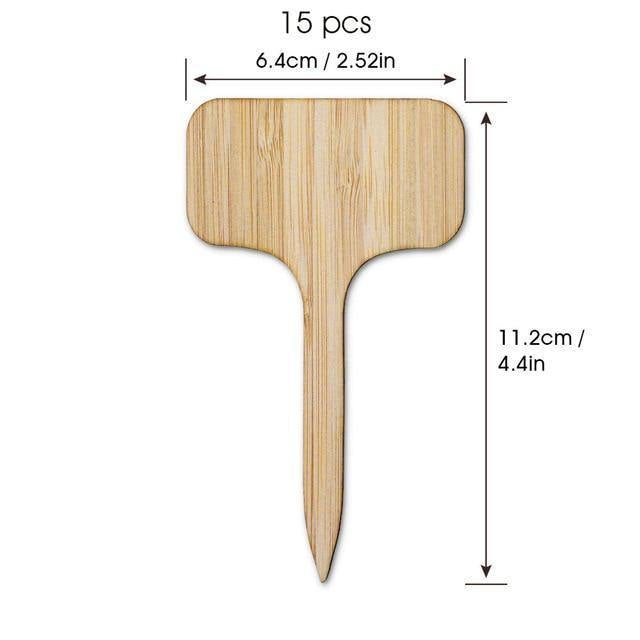 PlantSign – Pflanzenschilder aus Bambus für Garten & Deko