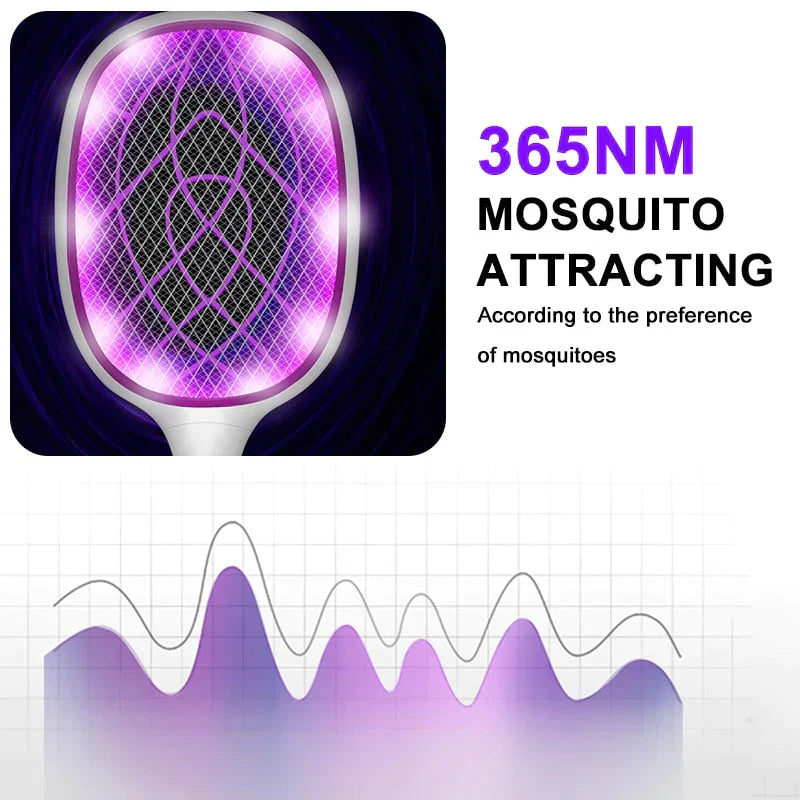 🌙 EasySwatter™ – Insektenfrei durch laue Sommernächte! 🦟💡