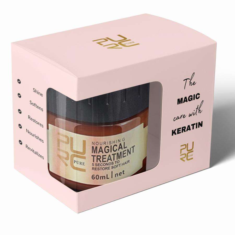 PURE™ Keratin Hair Mask | Für glänzendes & gesundes Haar In Sekunden!