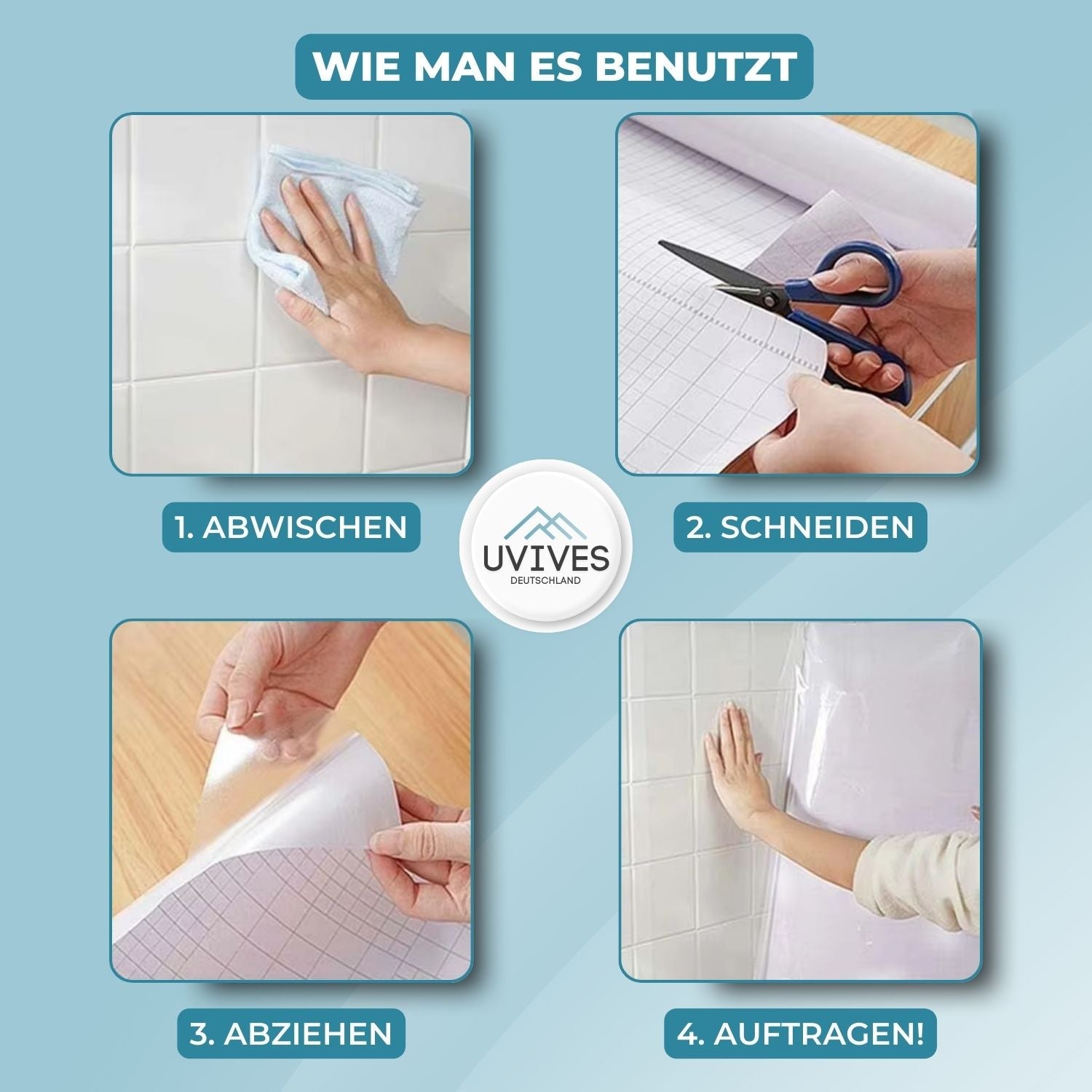 StainShield - Aufkleber zum Schutz vor Verschmutzung