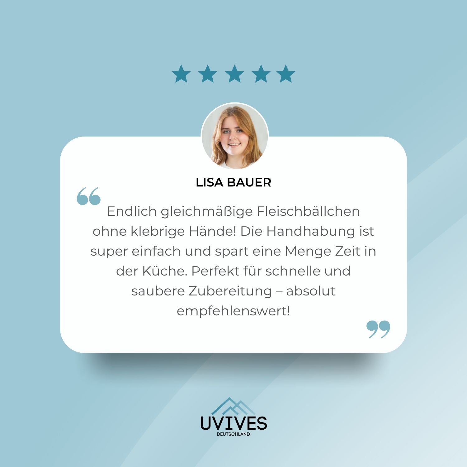 MeatShaper™ - Edelstahl-Frikadellenform für die Küche