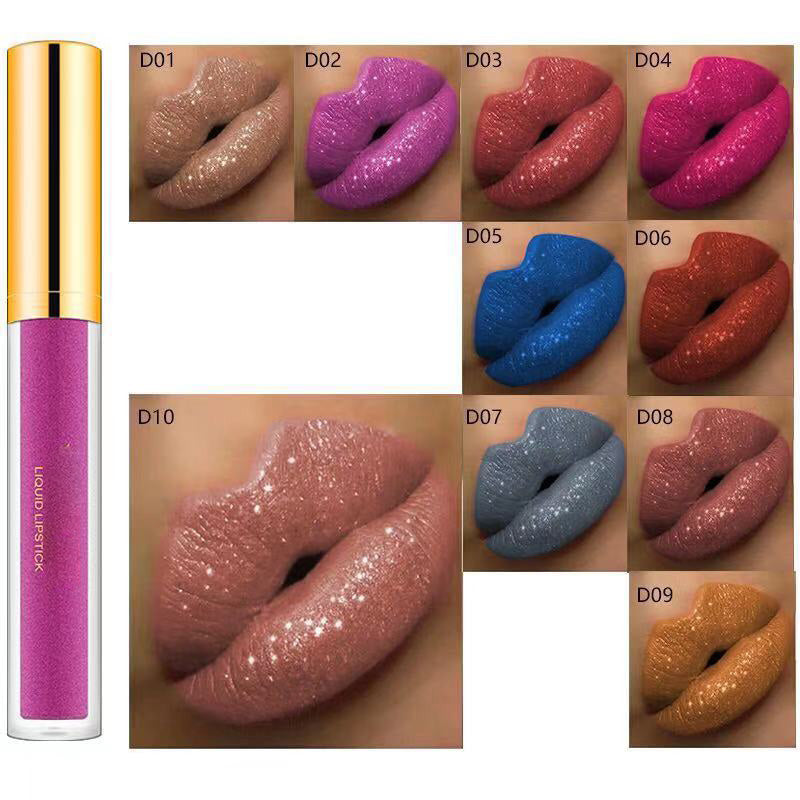 1+1 Gratis | Diamant-Glitzer-Lippenstift™ - Langlebig und wasserfest