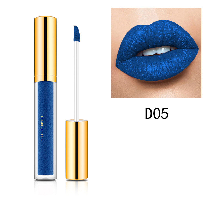 GlamLips - Metallischer flüssiger Diamant-Glitter-Lippenstift | 1+1 GRATIS