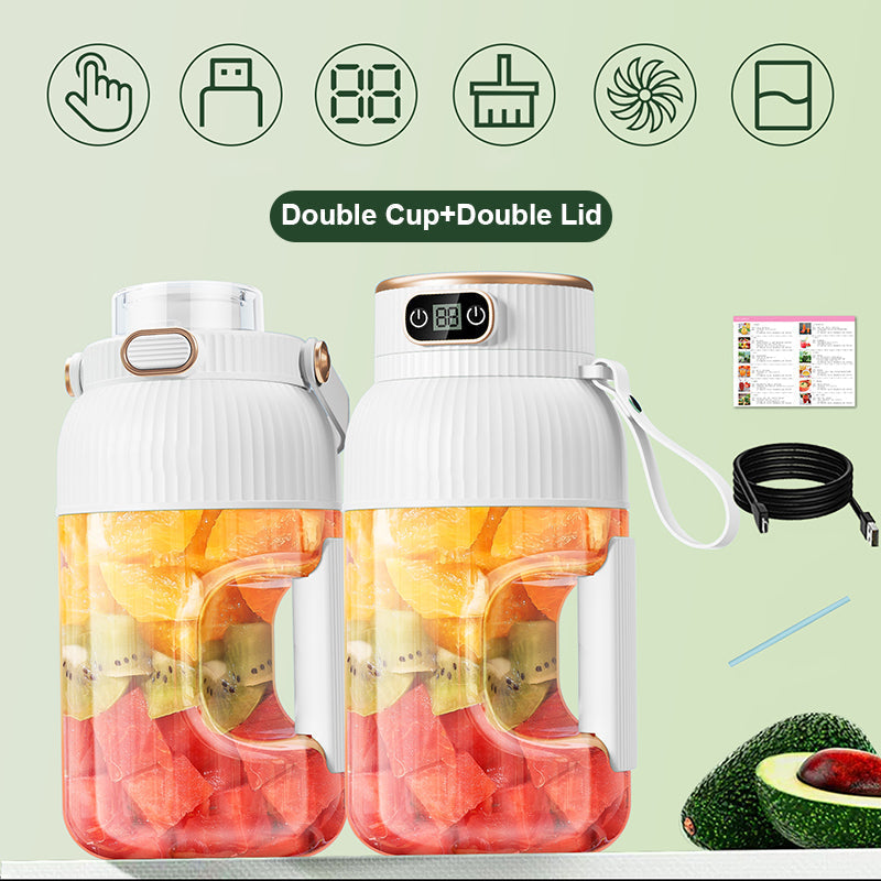 JuicerCup™ - Multifunktionale tragbare Saftbecher mit Digitalanzeige