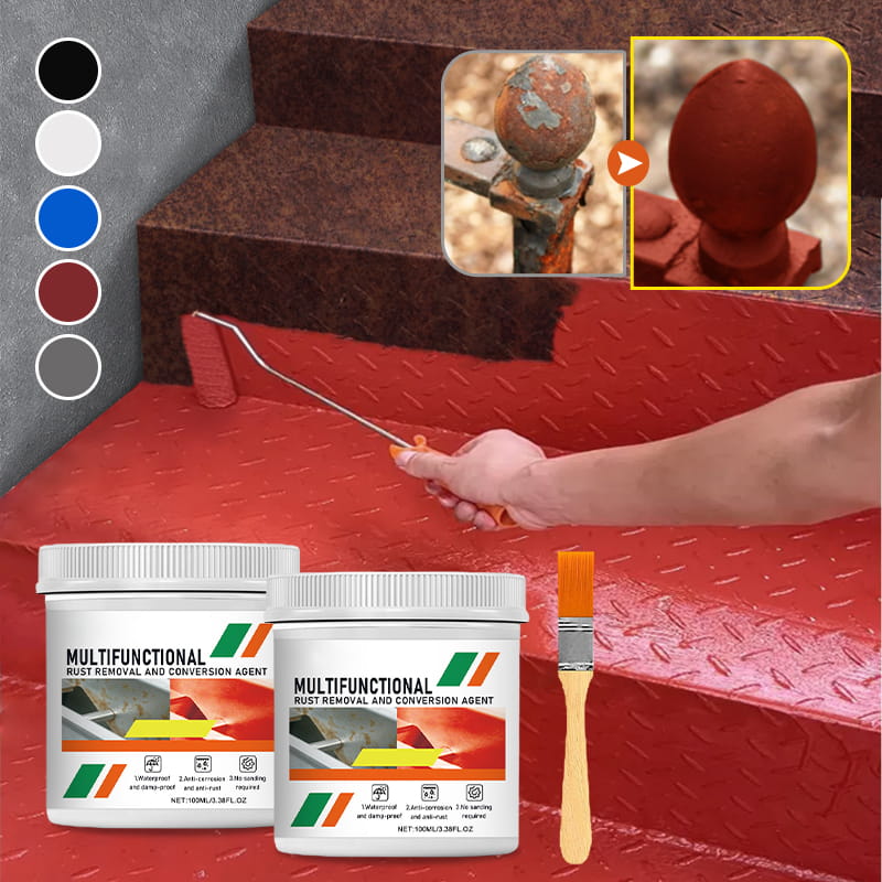 1+1 GRATIS | RustGuard™ - Fortschrittliche Rostentfernung und Konversionsfarbe