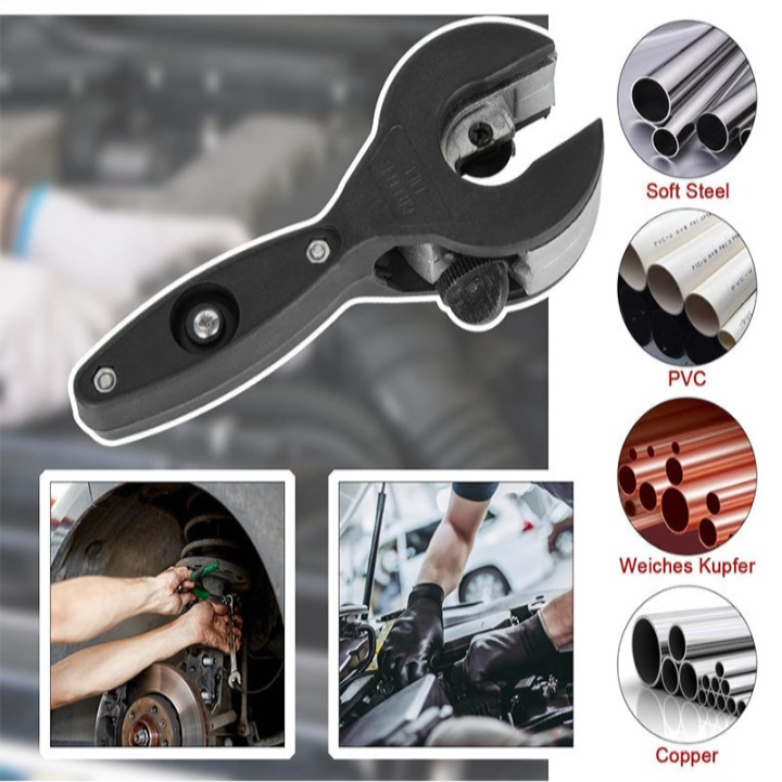 EliteCut™ Ratschen-Rohrschneider – Meistere enge Räume mit mühelosen, perfekten Schnitten bei jedem Mal