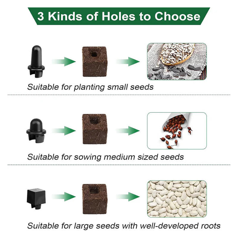 PlantForm - Manueller Klumpenbildner, Bodenblocker, Gartengeräte für die Aussaat
