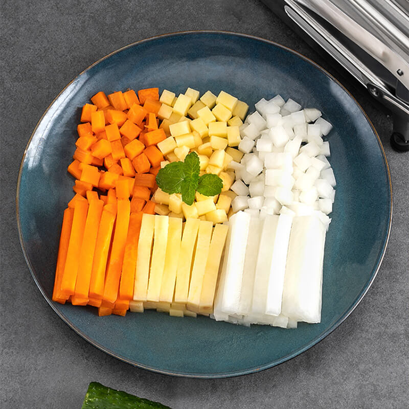 SliceMate™ - Kartoffel- und Gurkenschneider