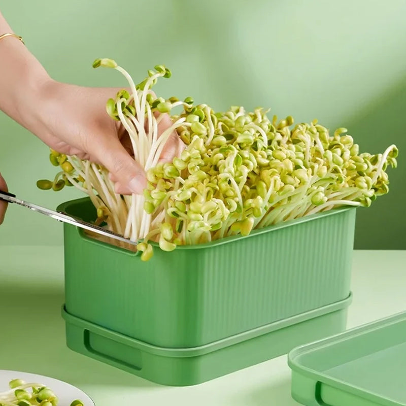 1+1 Gratis | Sproutzy™ - Stapelbare Keimkasten für Sojasprossen