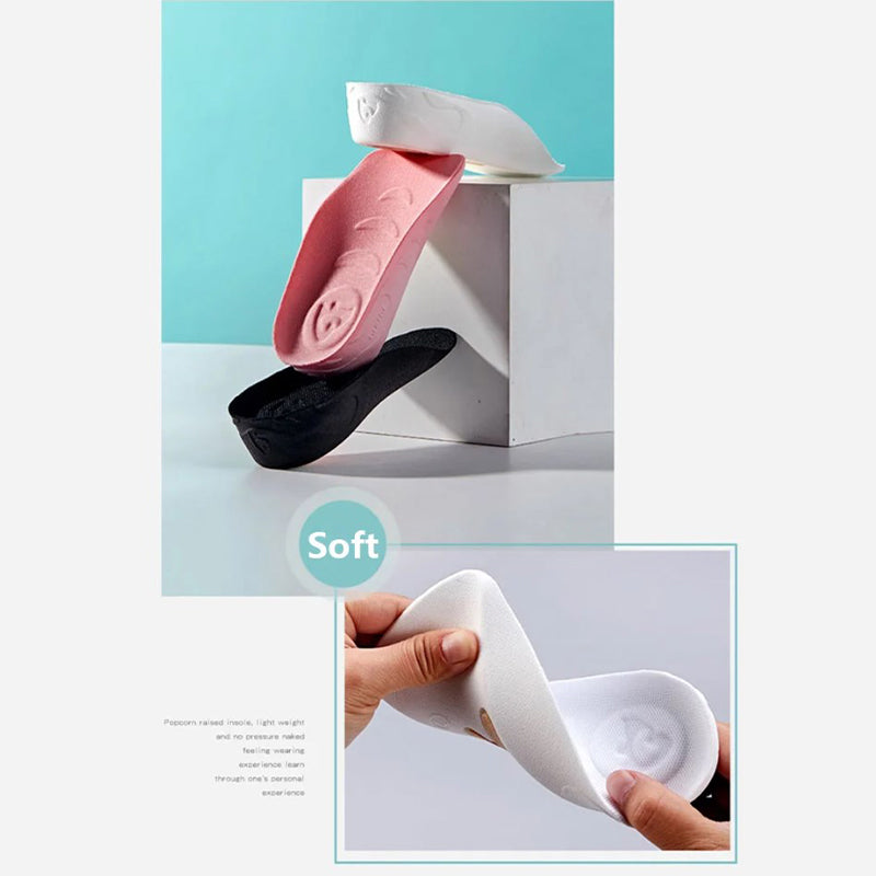 LiftPro™ - Silicon Anti-Rutschhöhen Einlegesohlen