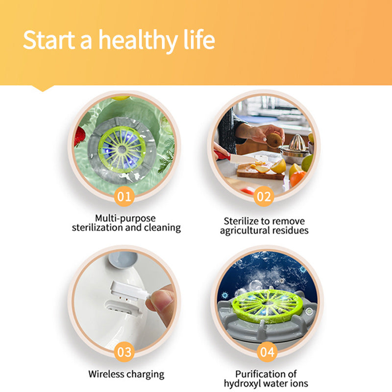 Swirlify™ - Tragbare Waschmaschinen für Obst und Gemüse