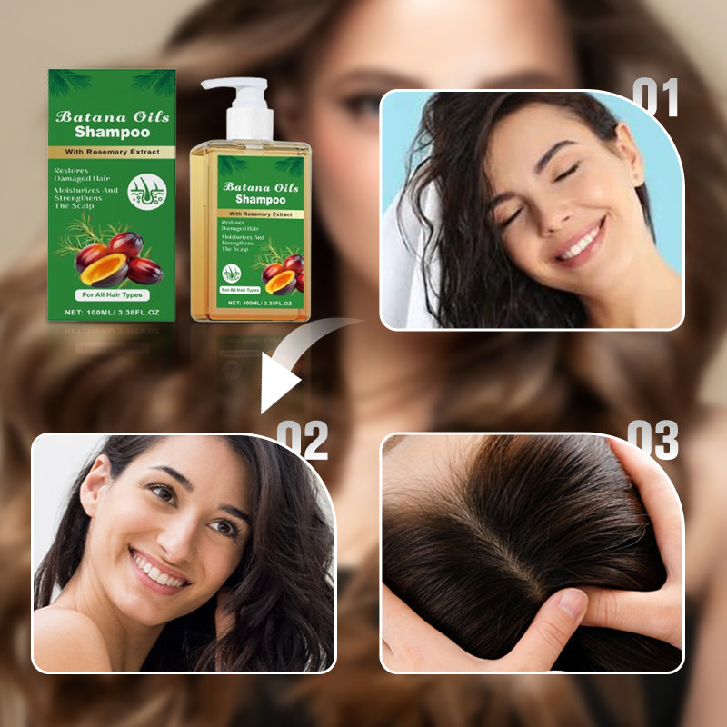 1+1 Gratis | Roseflect™ - Batana Ölshampoo mit Rosmarinextrakt