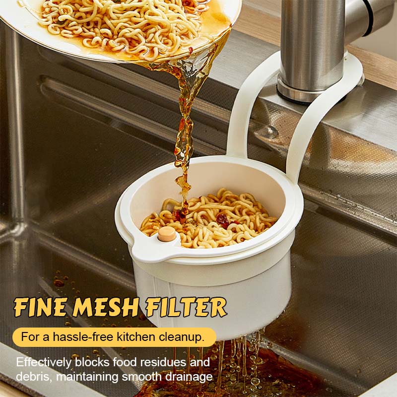 CleanFlow™ | Multifunktionaler Abtropfkorb für saubere Spülen