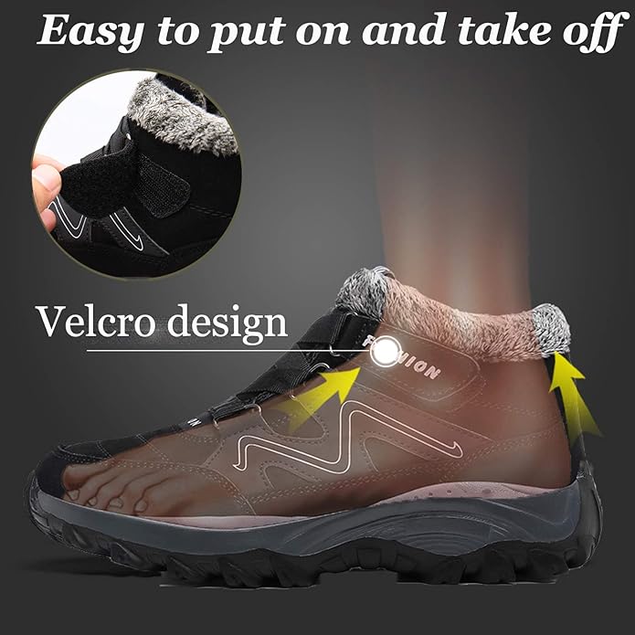 ComfyBoots™ - Unisex Warme und bequeme, rutschfeste Stiefel