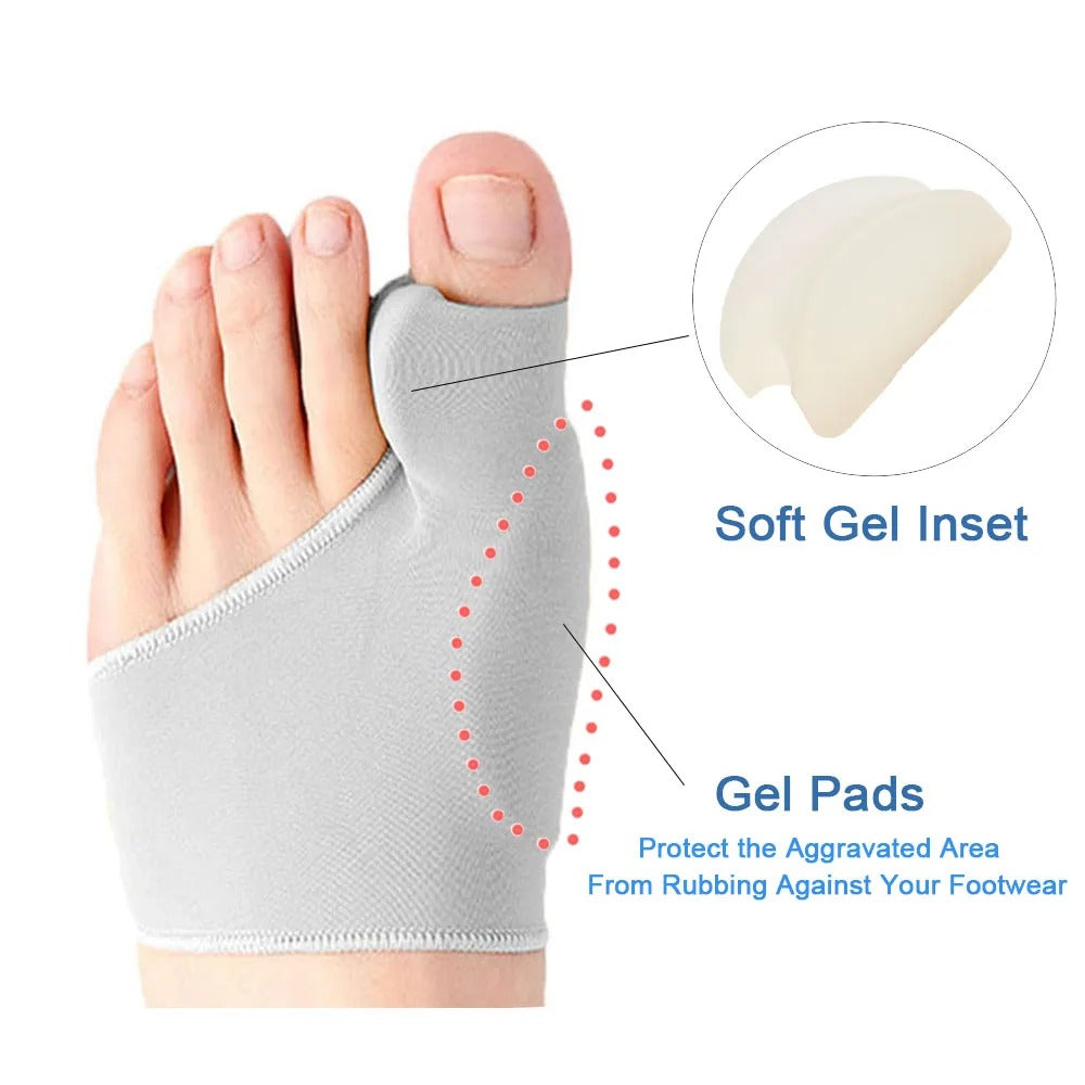 ToeAlign Zehenkorrektor | Orthopädische Hallux Valgus Schiene | Schmerzlinderung & Komfort | 50% Rabatt