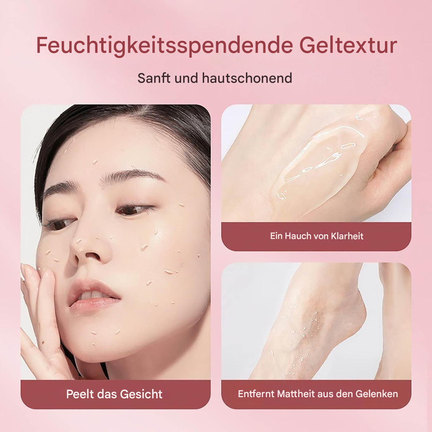 RefreshGlow™ - Sanftes Peeling, Strahlende Haut
