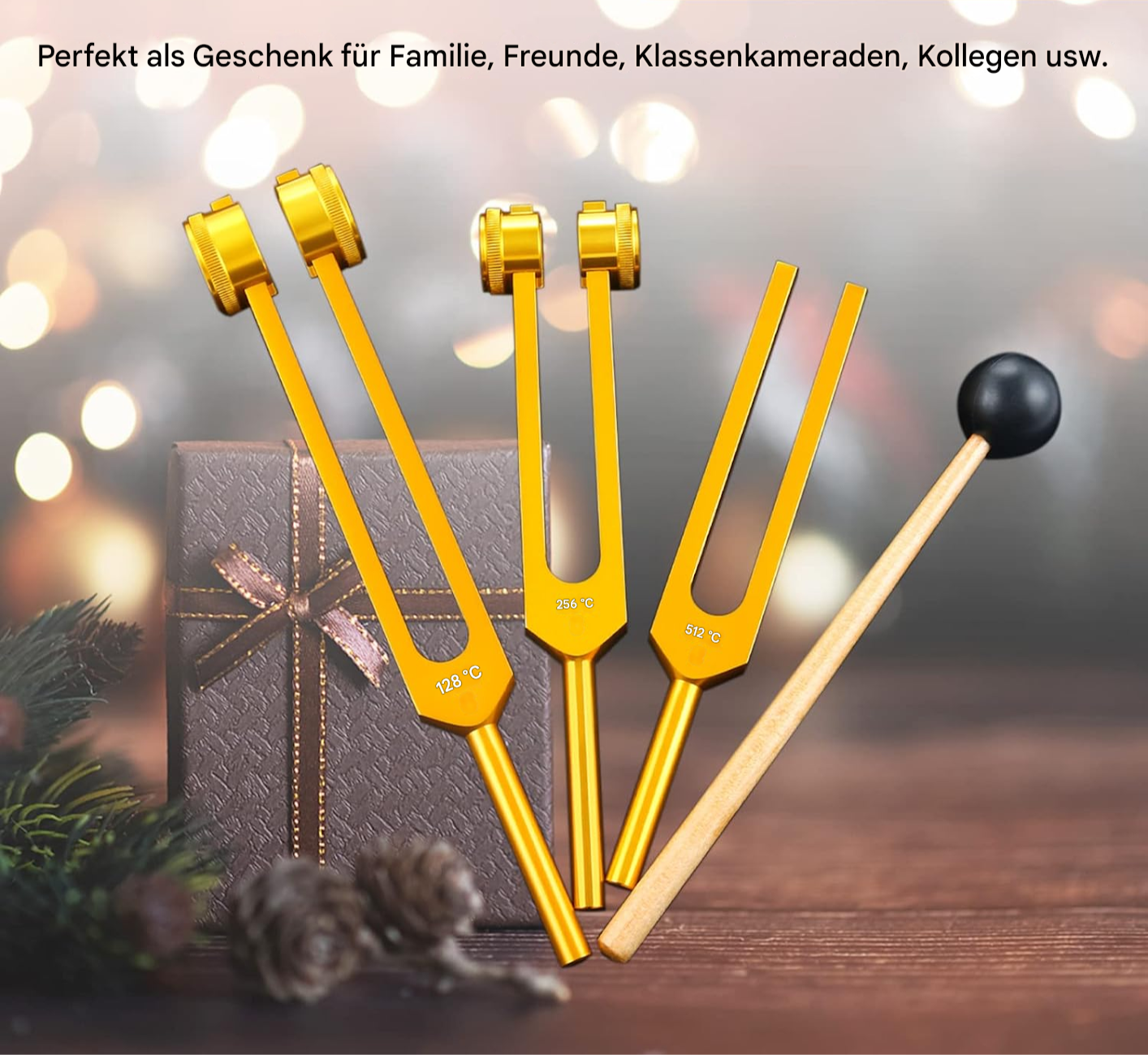 Chakra Set™ - Stimmgabeln helfen, Ihre Energie auszugleichen und Blockaden zu lösen