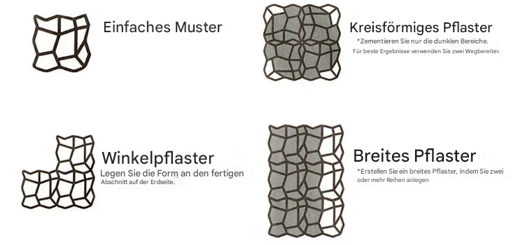 SculptPath™ - Verwandeln Sie Ihren Gartenweg in ein wunderschönes Muster