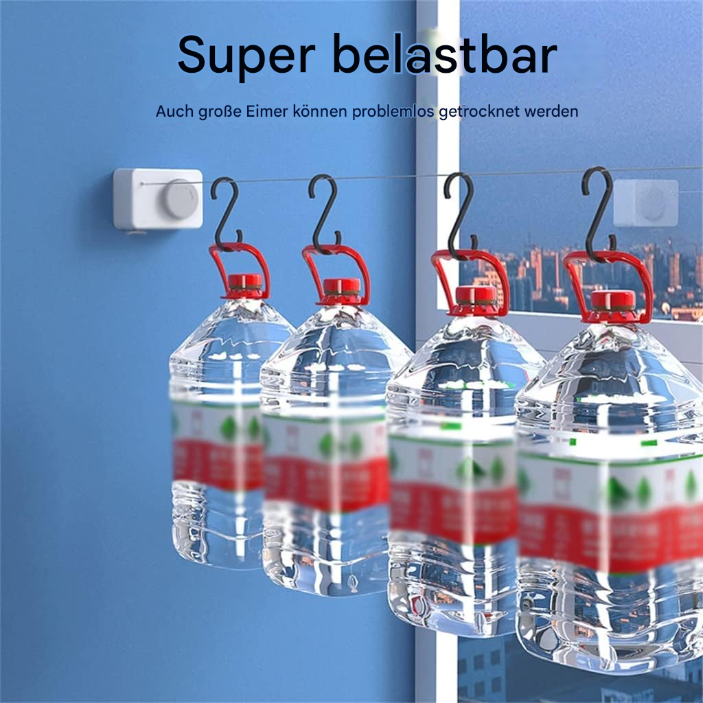 QuickHang™ – Spart Platz und vereinfacht den Waschtag, da Sie Ihre Wäsche überall trocknen können