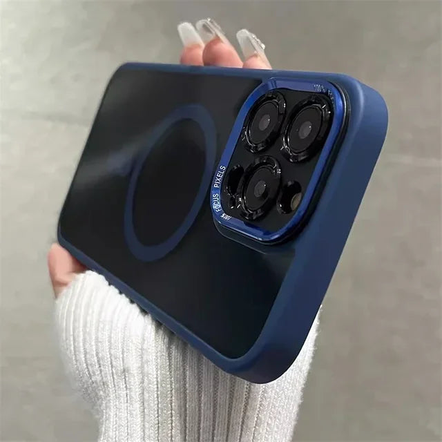 TinSafe™ | Getönte stoßfeste magnetische iPhone-Hülle