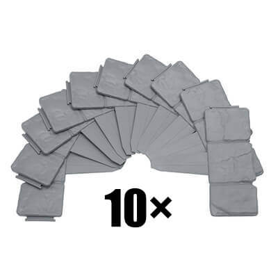 5+5 GRATIS | StonePath - Hochwertiger, langlebiger Gartenzaun aus simuliertem Stein