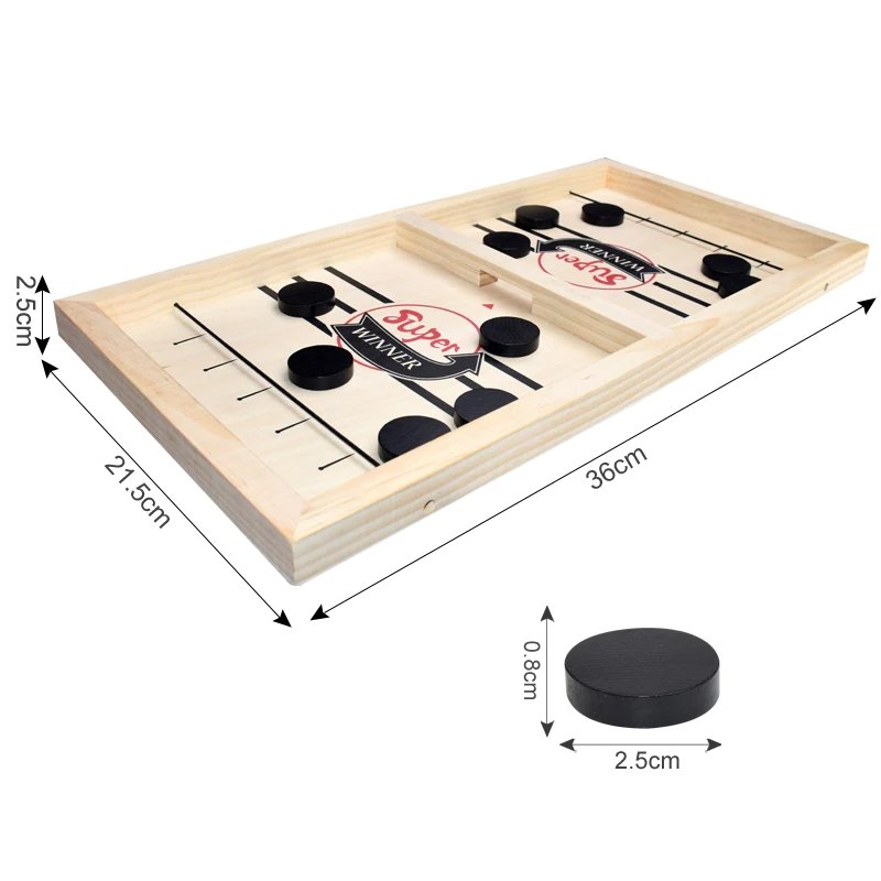 Mini-Hockeyspiel aus Holz