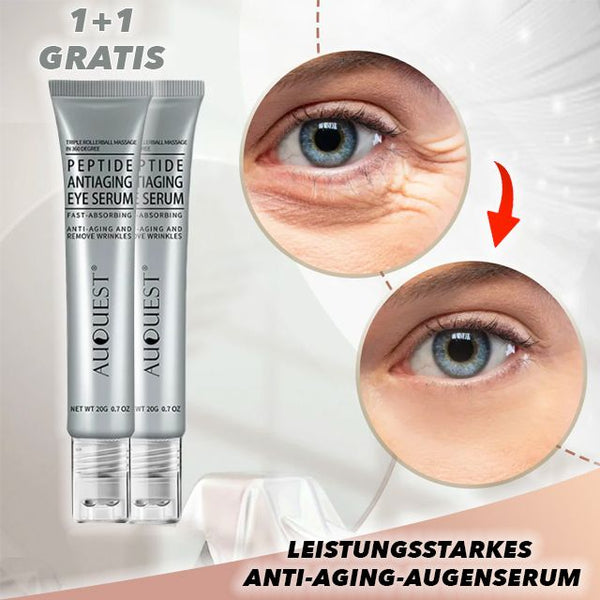 Augencreme Anti Aging | Falten & Augenringe Reduzieren | Feuchtigkeitsspendend | 1+1 Gratis