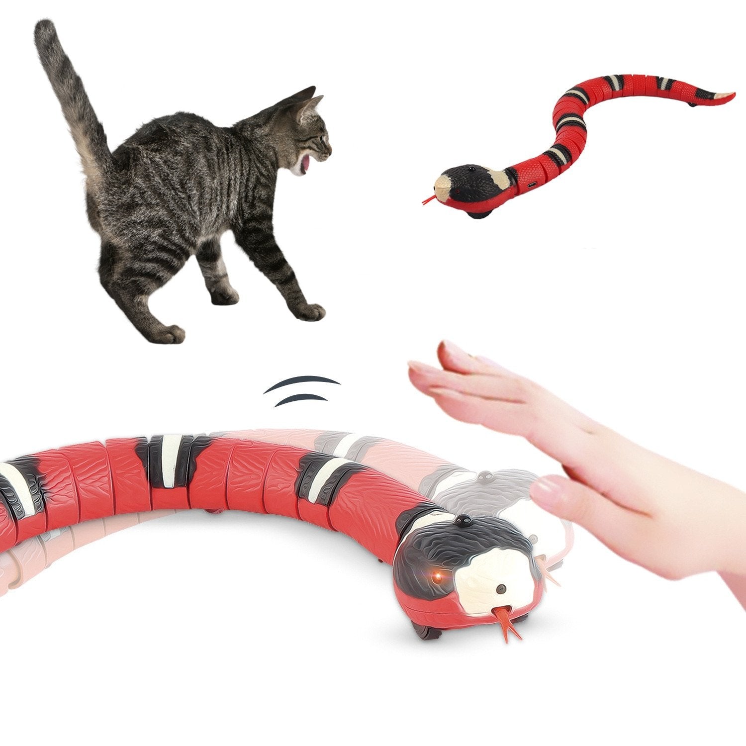 Smart Snake™ - Unendlicher Spielspaß für Ihr Haustier!