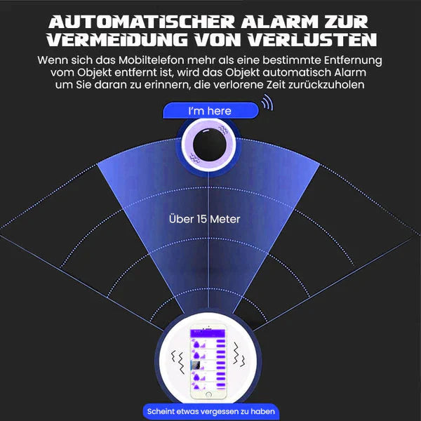 1+1 GRATIS | SteadiTrack™ Mini GPS — Sofortige Sicherheit, genau zu wissen, wo sich geliebte Menschen und Wertgegenstände befinden