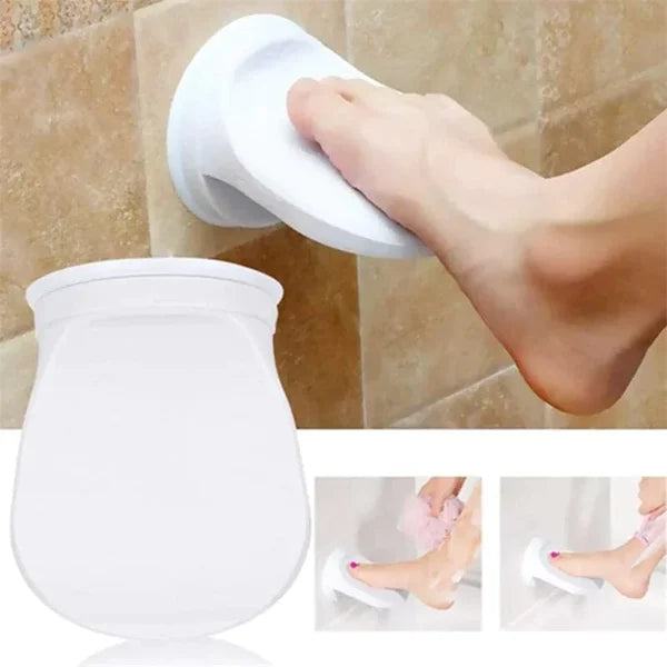 Footrest™ - Wandmontierte Fußstütze für die Dusche