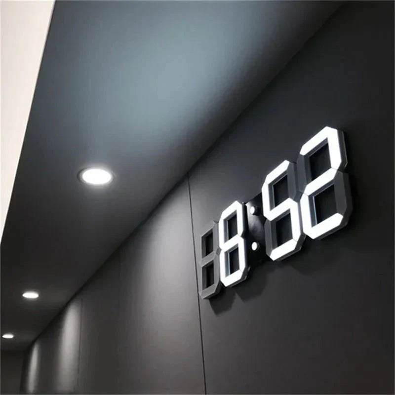 LumaPulse™ 3D LED Wanduhr – Verwandeln Sie Ihren Raum mit einem atemberaubenden, stimmungshebenden Leuchten