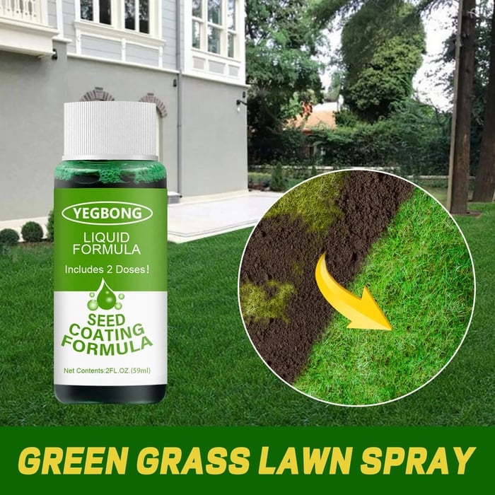 1+1 GRATIS | EmeraldSpring™ Rasenpflege-Spray – Verwandeln Sie Ihren Rasen in wenigen Tagen in eine üppige, unkrautfreie Oase