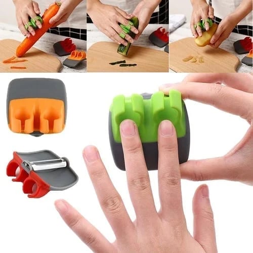 1+1 GRATIS | Sicherer & Müheloser Finger-Schäler – Schützt Hände & Schneidet Schnell