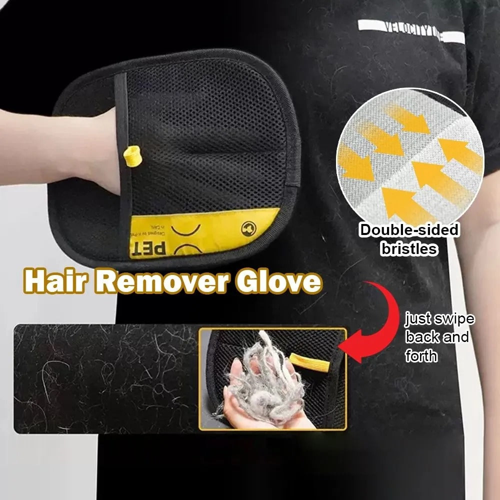 FurGlide™ Tierhaarbeseitigungshandschuh – Mühelose Fellpflege für ein sauberes Zuhause und ein glückliches Haustier