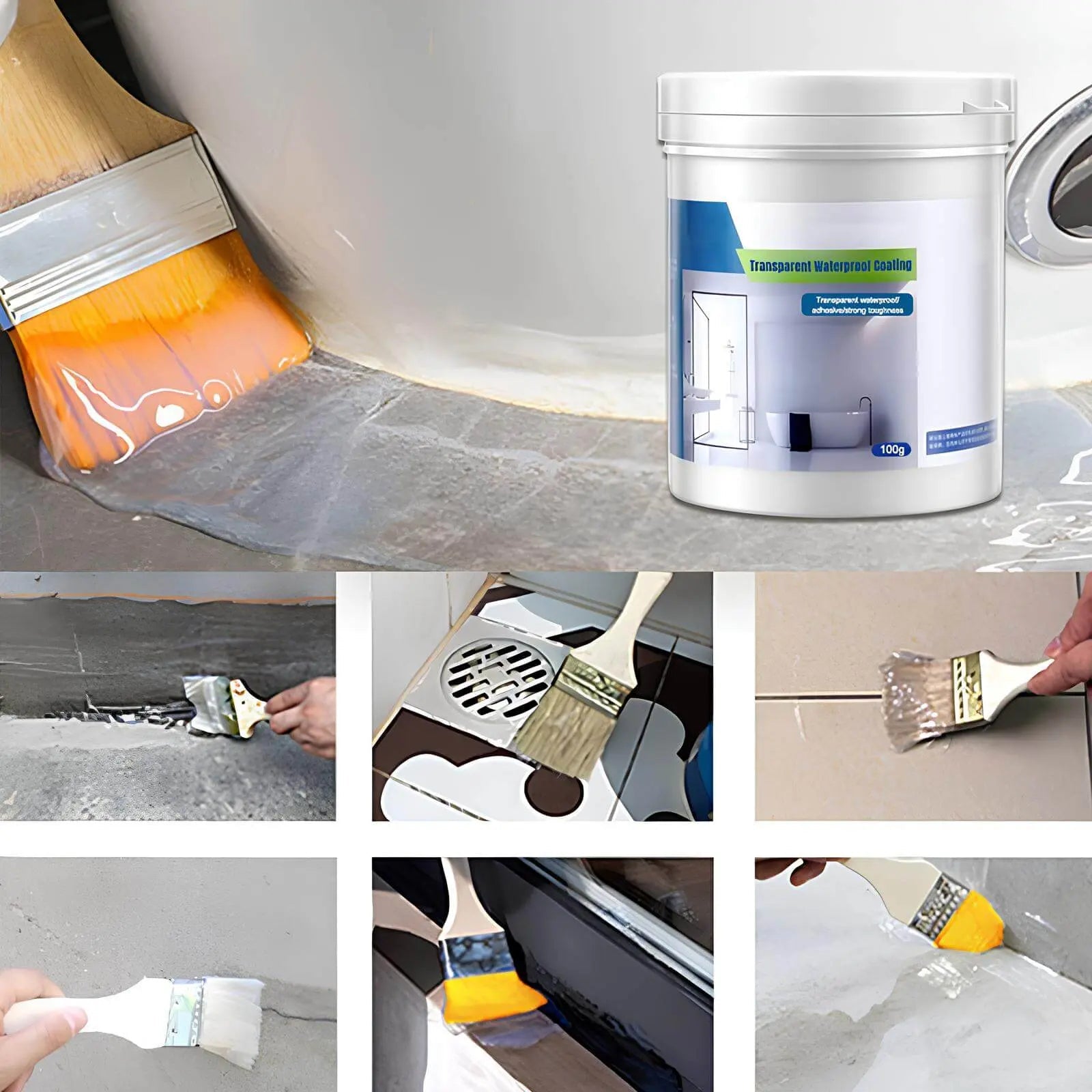 HydroSealPro™ — Dichtet sofort und bewahrt die Schönheit Ihres Hauses