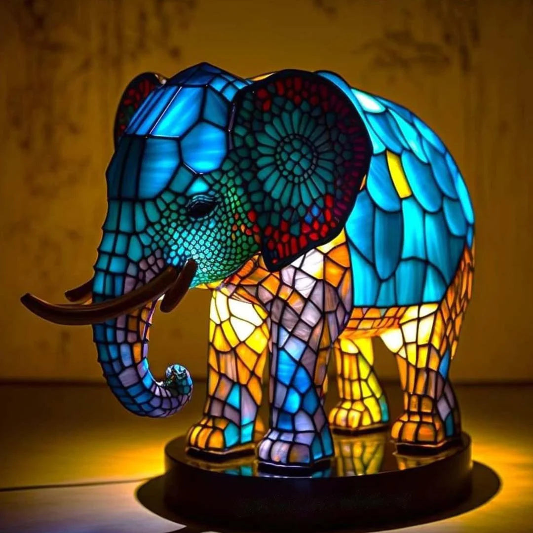 VitraGlow | Glaslampe mit Tiermotiv | Handgefertigt & LED | 50 % Rabatt