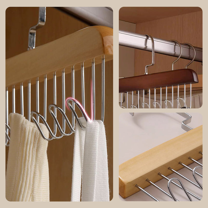 1+1 GRATIS | Rutschfeste Garderobe mit mehreren Haken™ - Perfekte Ordnung für Ihre Garderobe