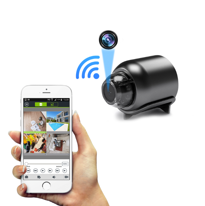 NanoVision™ - 360 HD 4K Mini-Spionagekamera