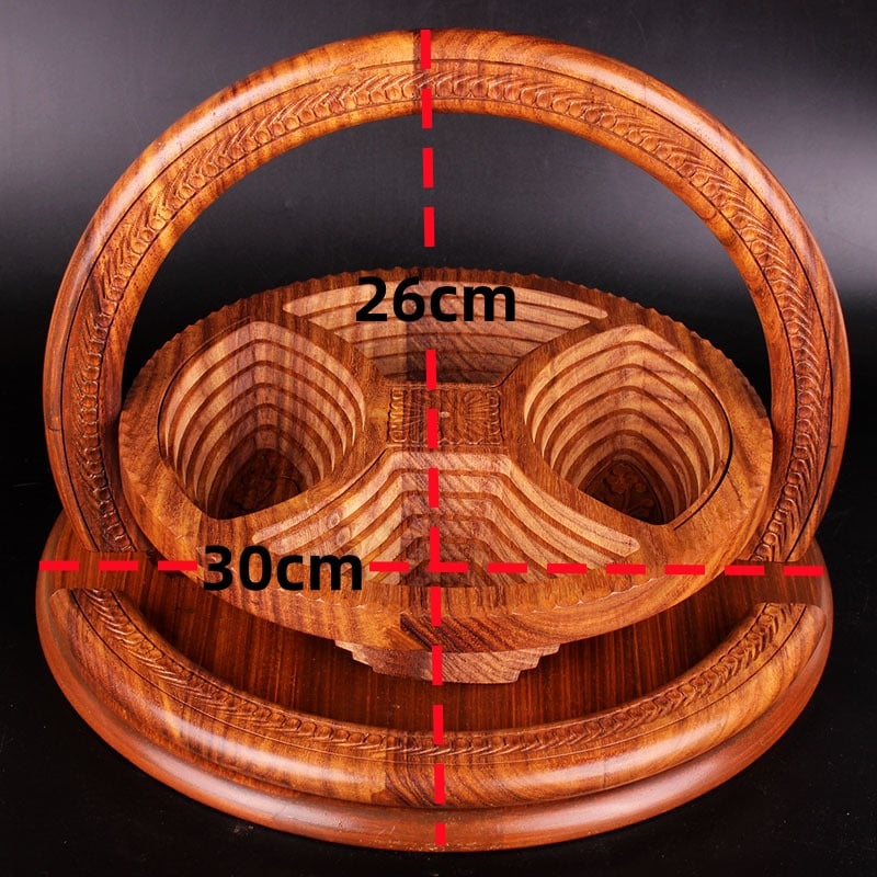 Carvelet™ - Handgemachte Holz geschnitzte Obstschale