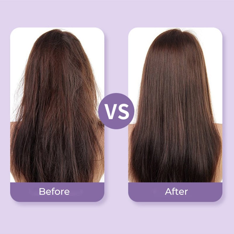 SilkWave™ Mini Stylingbürste – Glanz, Geschmeidigkeit und Selbstvertrauen für unterwegs