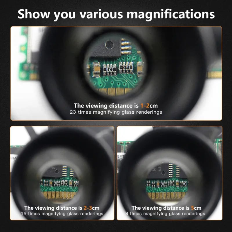 Magniview™ - Das ultimative handfreie Lupe für präzises Naharbeiten