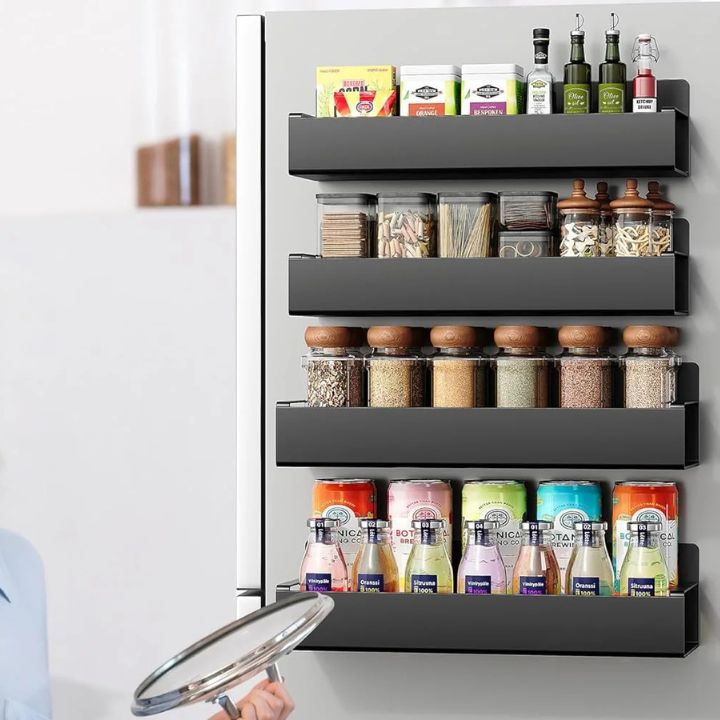 1+1 Gratis | Magnetisches Gewürz-Aufbewahrungsregal für Kühlschrank & Küche