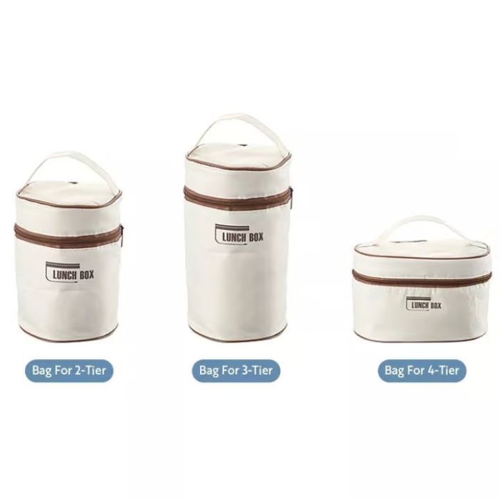 Tragbares, isoliertes Lunch-Behälter-Set mit Thermotasche