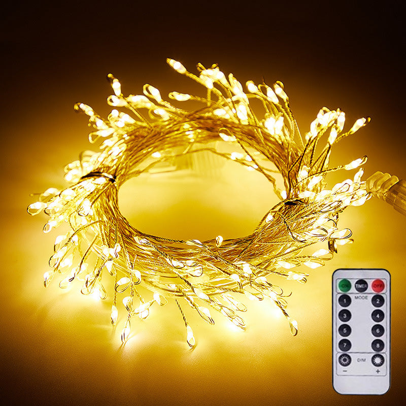 Verzaubernde LED Feuerwerk-Lichterkette