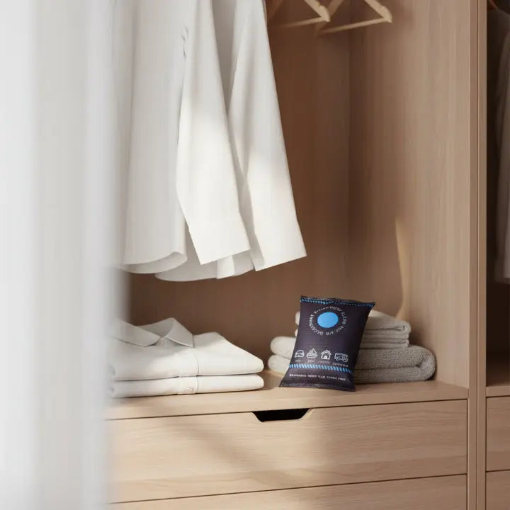 1+1 GRATIS | Moisture Absorption Bags™ — Klare Fenster, Frische Luft, Vollkommene Ruhe