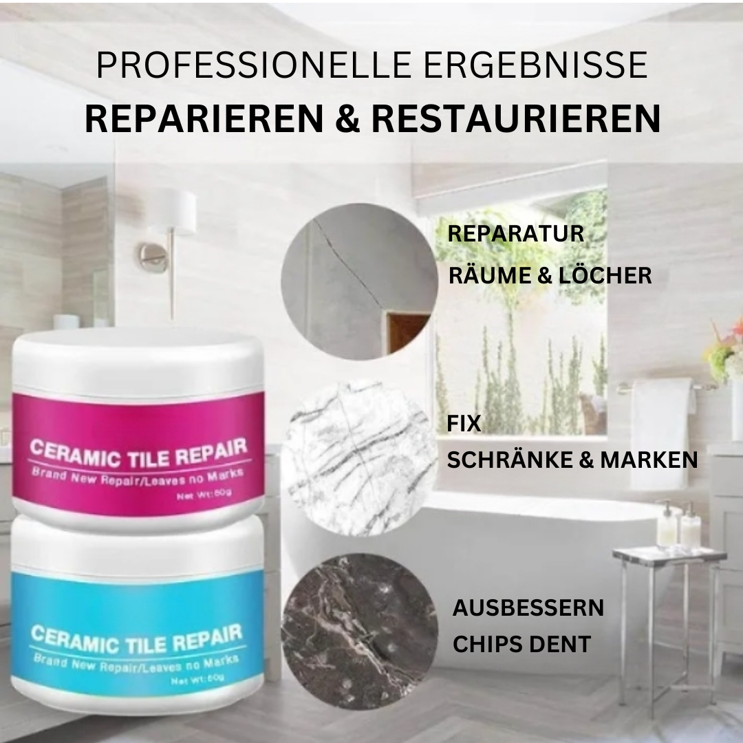 1+1 GRATIS | QuickFixTile™ Mühelose Reparaturen für perfekte, neuwertige Oberflächen jedes Mal