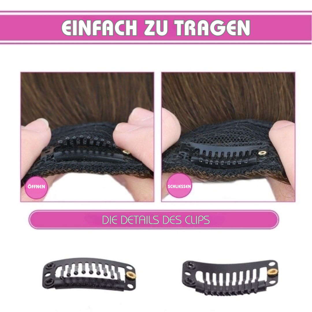 1+1 Gratis | GlamCurls™ Clip-In Haarverlängerungen
