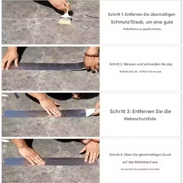 Dichtband Reparatur | Wasserdicht & Stark Haftend | Für Rohr & Dach | QuickSeal