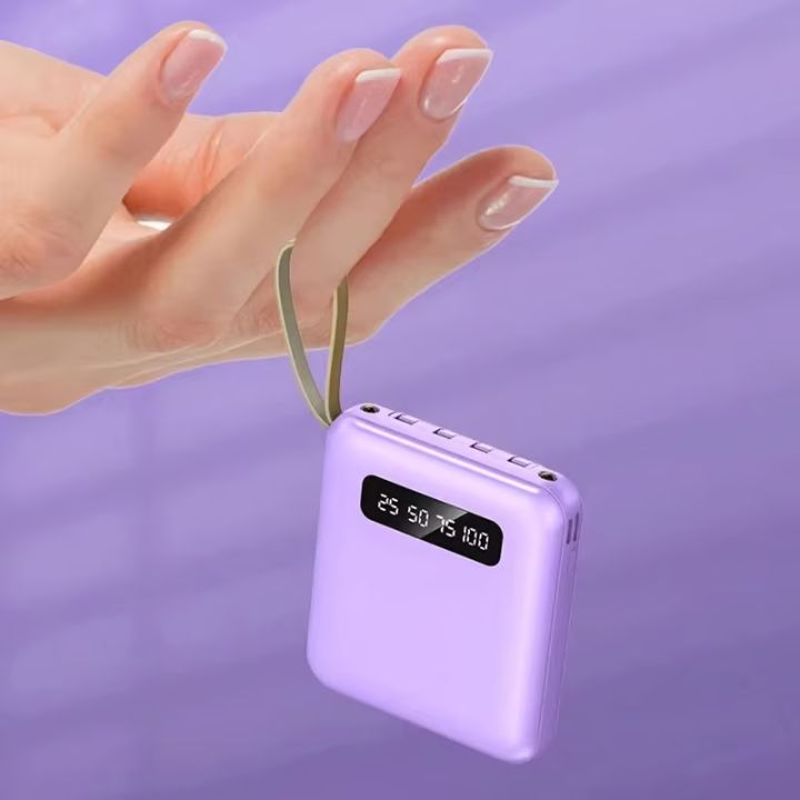 4-in-1 Powerbank Schnellladung – Kompakt & Leistungsstark